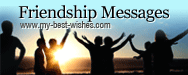 Friendship messages and best friend sayings